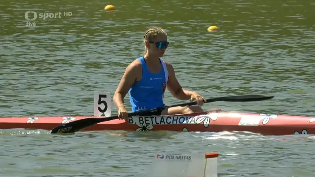 Semifinále Betlachové K1 na 500 metrů s ohlasem