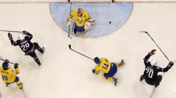 Utkání 20 USA - Švédsko