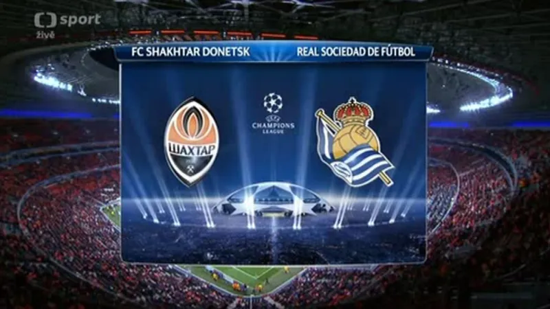 Sestřih utkání Šachtar Doněck - Real Sociedad