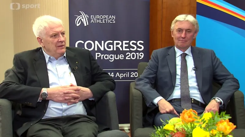 V evropské atletice je velký potenciál, shodují se prezident a viceprezident EA