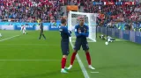 Gól v utkání Francie - Peru: Mbappé - 1:0 (34. min.)