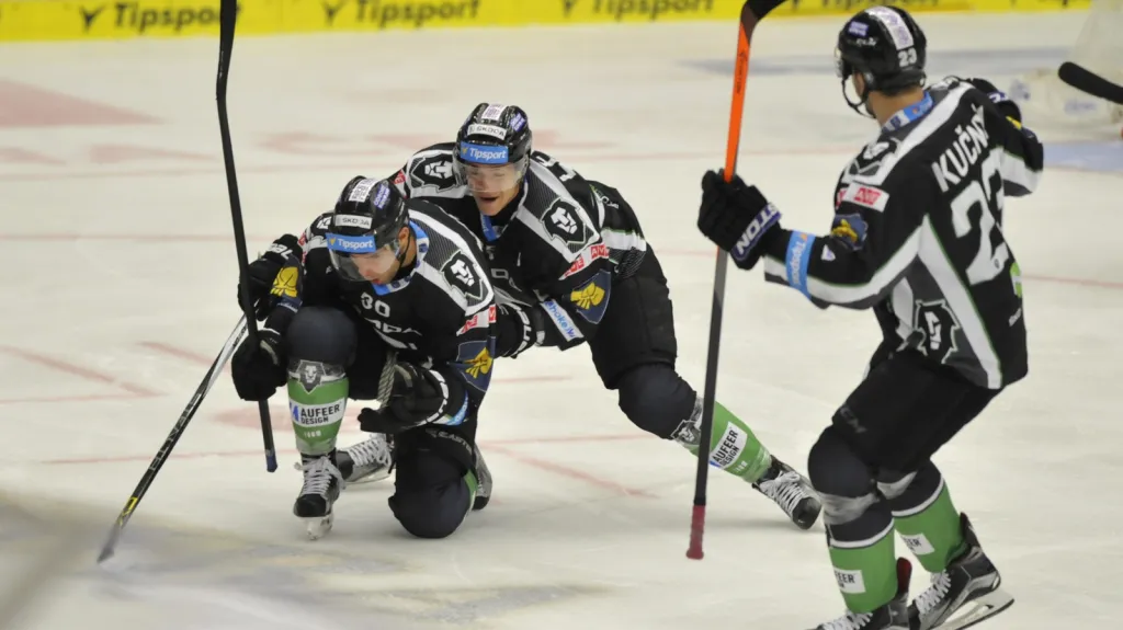 Radost hokejistů Mladé Boleslavi