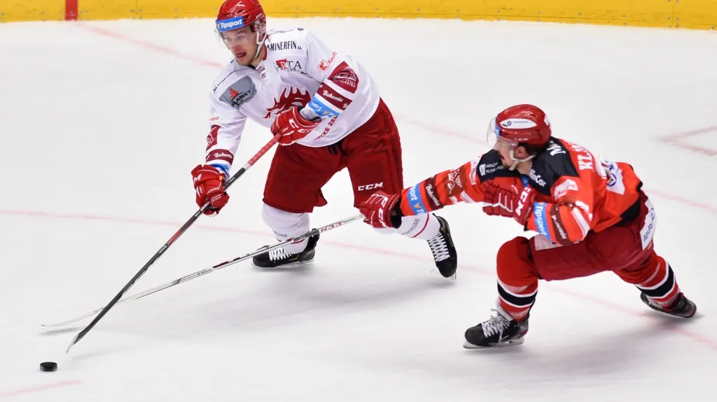 Utkání Třinec – Hradec Králové