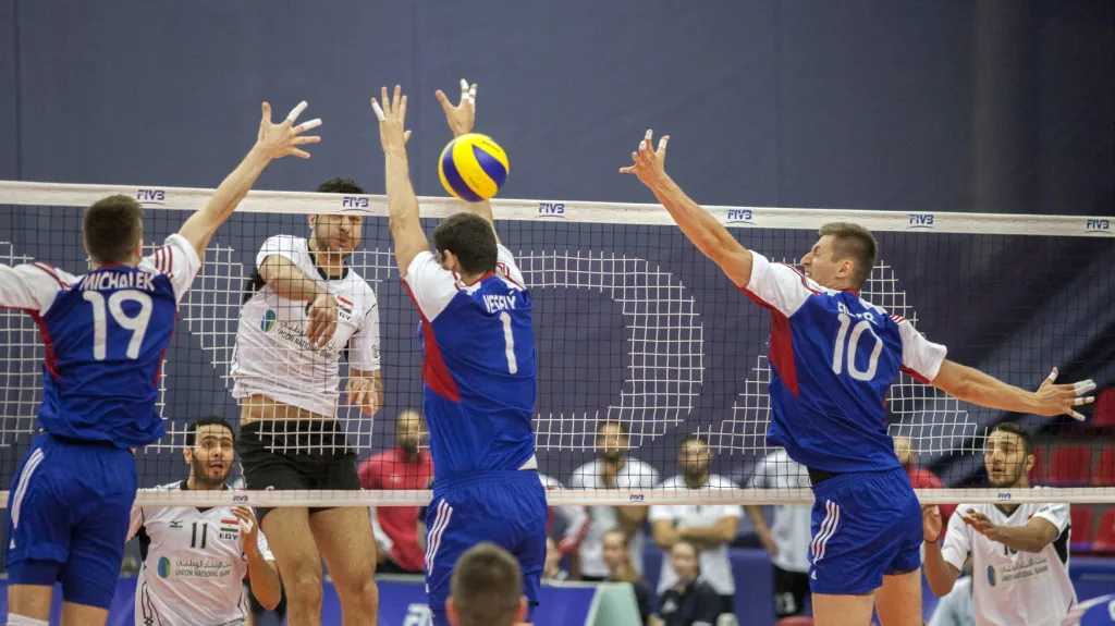 Utkání Česko - Egypt