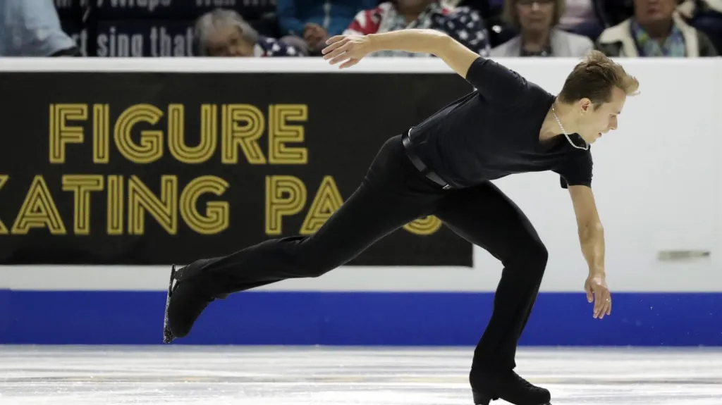 Michal Březina na Americké brusli 