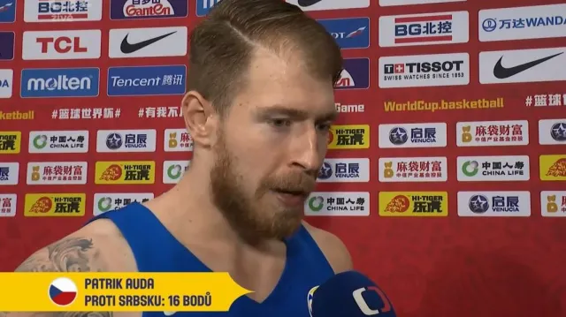 Auda: První polovinu zápasu jsme drželi se Srby krok
