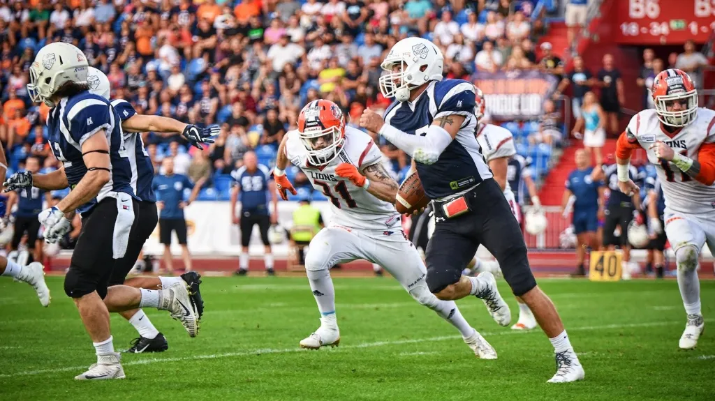 Utkání Prague Lions - Ostrava Steelers