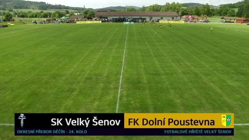 Sestřih a ohlasy utkání Velký Šenov – Dolní Poustevna
