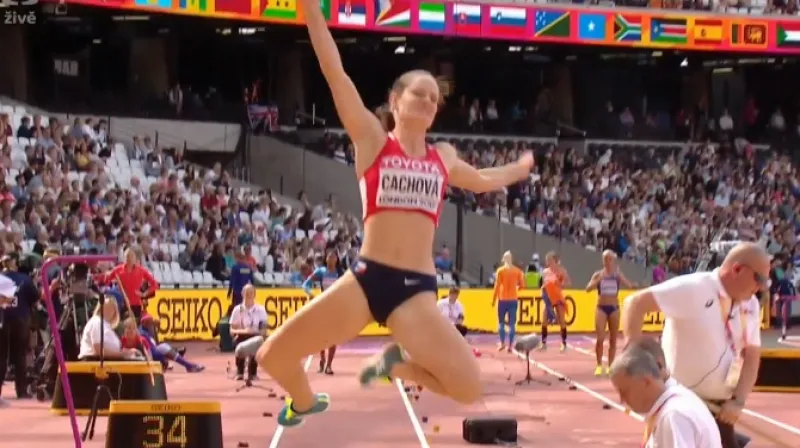 Nejdelší pokus Kateřiny Cachové v dálce