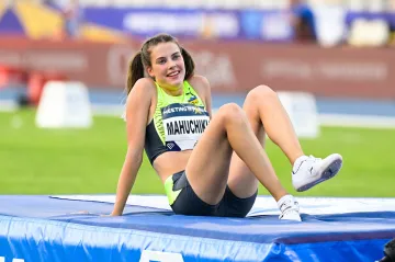 Výškařka Jaroslava Mahučihová