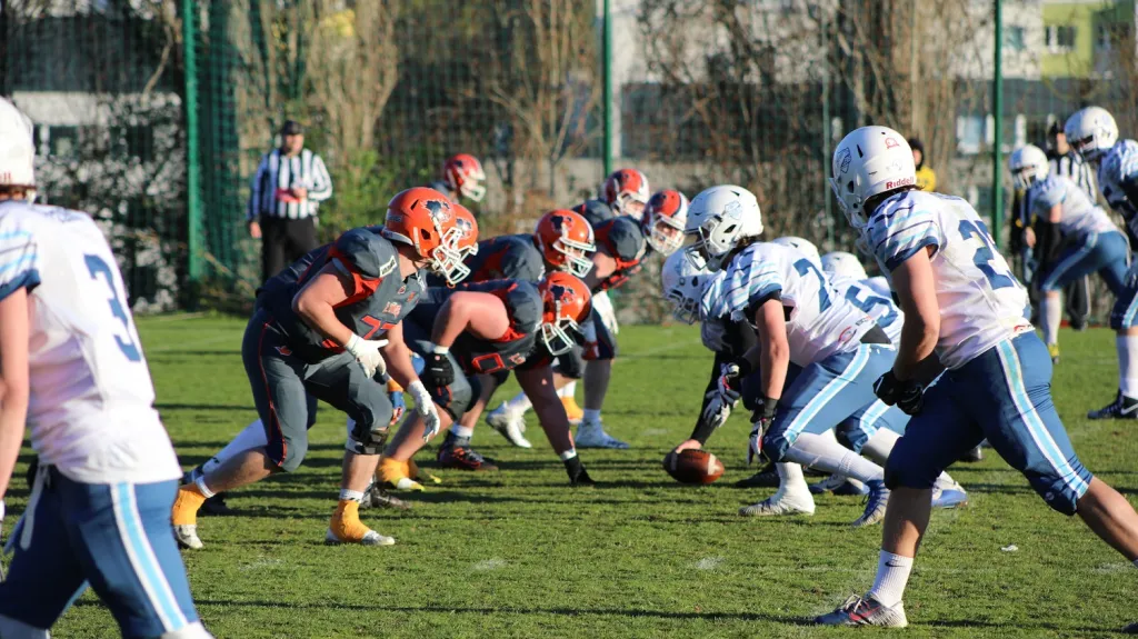 Utkání Prague Lions - Ostrava Steelers