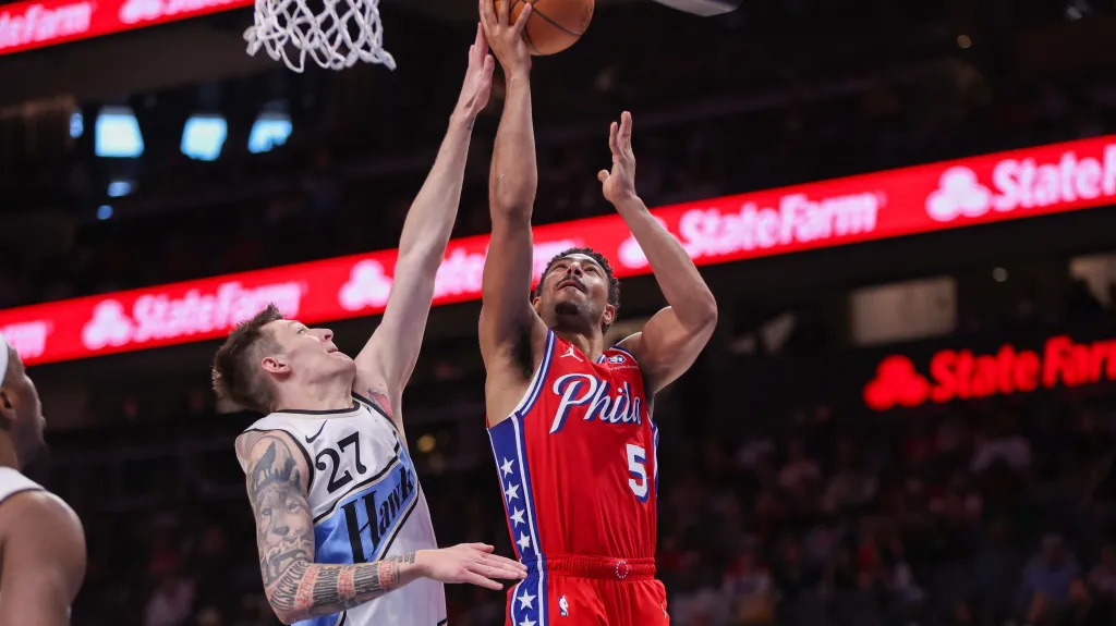 Vít Krejčí v utkání proti Philadelphii