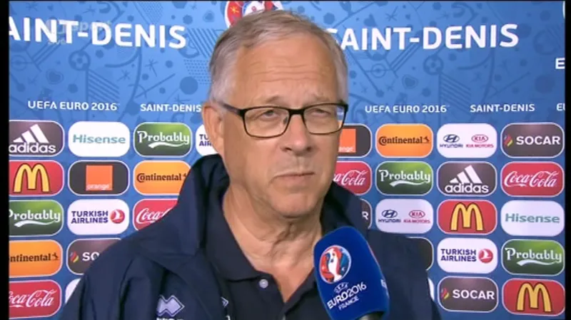 Lagerbäck: Užil jsem si každou minutu, kromě prvního poločasu s Francií