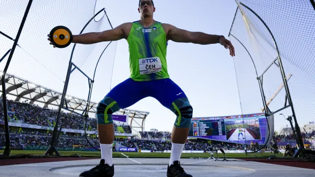 Slovinec Čeh se stal v rekordu MS nejmladším šampionem v disku