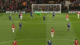 Gól v utkání Manchester United - Anderlecht Brusel: Mchitarjan - 1:0 (10. min.)