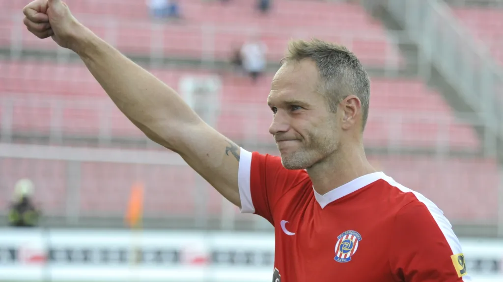 Radující se Jan Polák