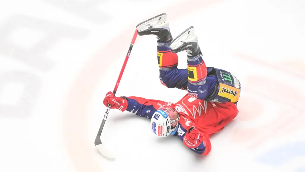 Jan Mandát se raduje z branky