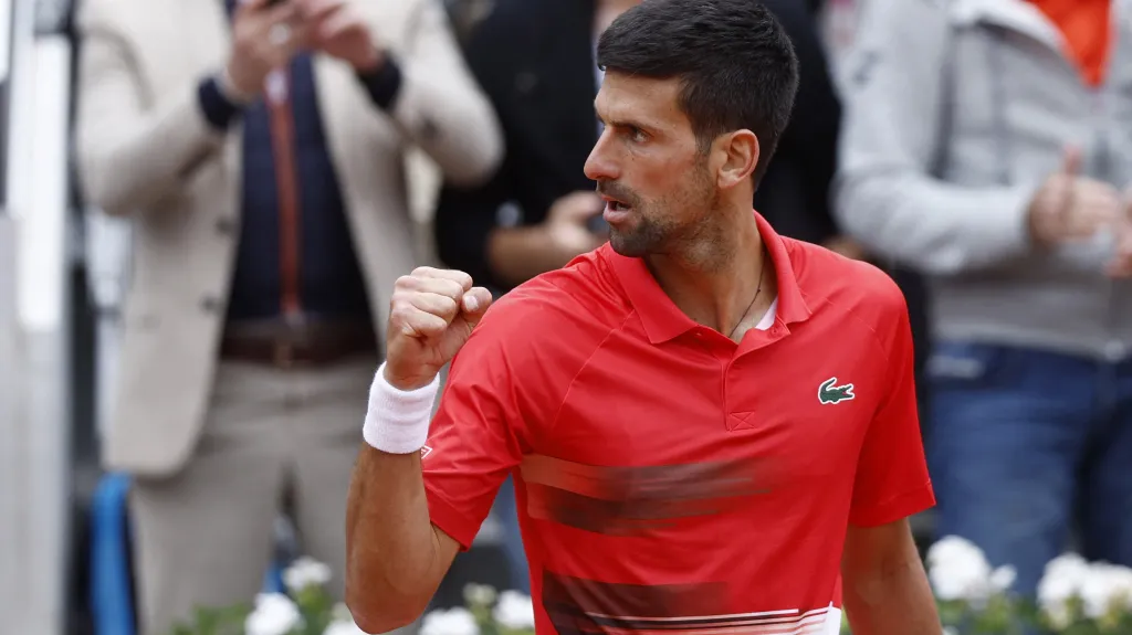 Novak Djokovič na Roland Garros