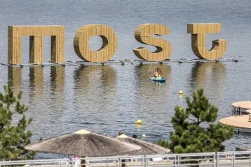 Olympijský festival u jezera Most