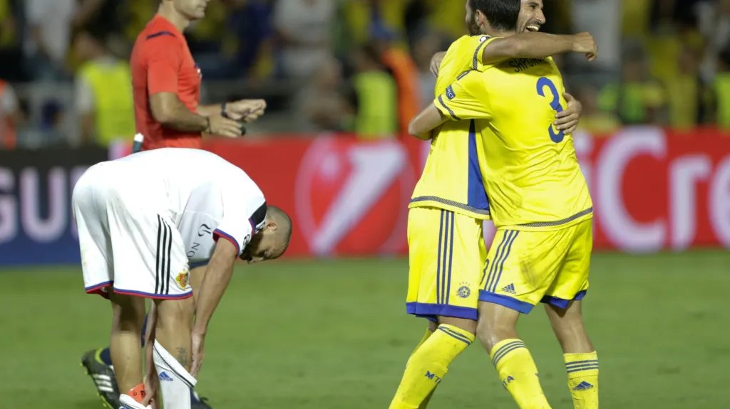 Utkání Maccabi Tel Aviv - Basilej