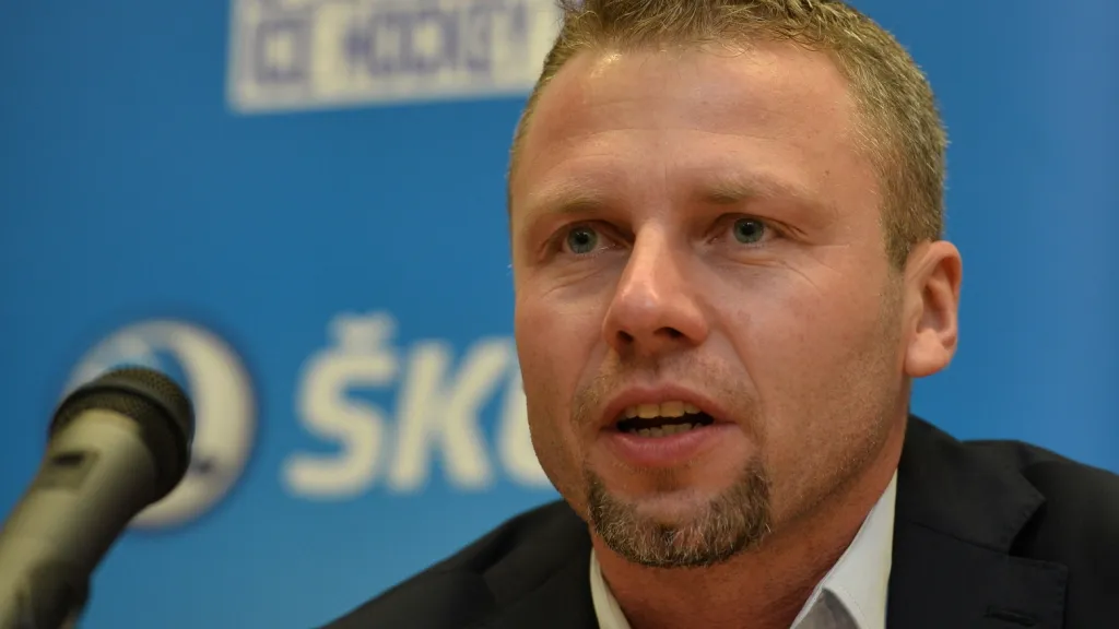 Trenér české dvacítky Jakub Petr