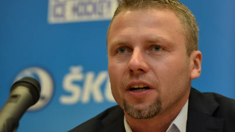Trenér české dvacítky Jakub Petr