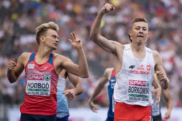 Lukáš Hodboď na mistrovství Evropy