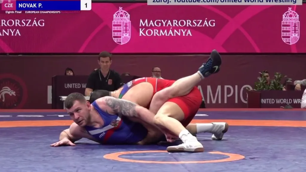 Zápasník Novák do duelu o bronz na ME nepostoupil