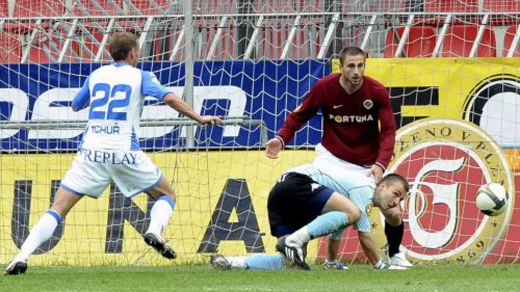 Utkání Sparta - Baník