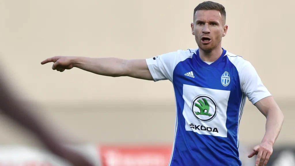 Muris Mešanovič v dresu Mladé Boleslavi