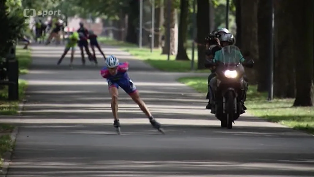 Na republikovém šampionátu v inline půlmaratonu si nejlépe vedl Suchý