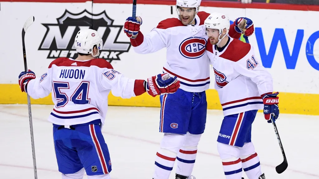 Radost hráčů Montrealu