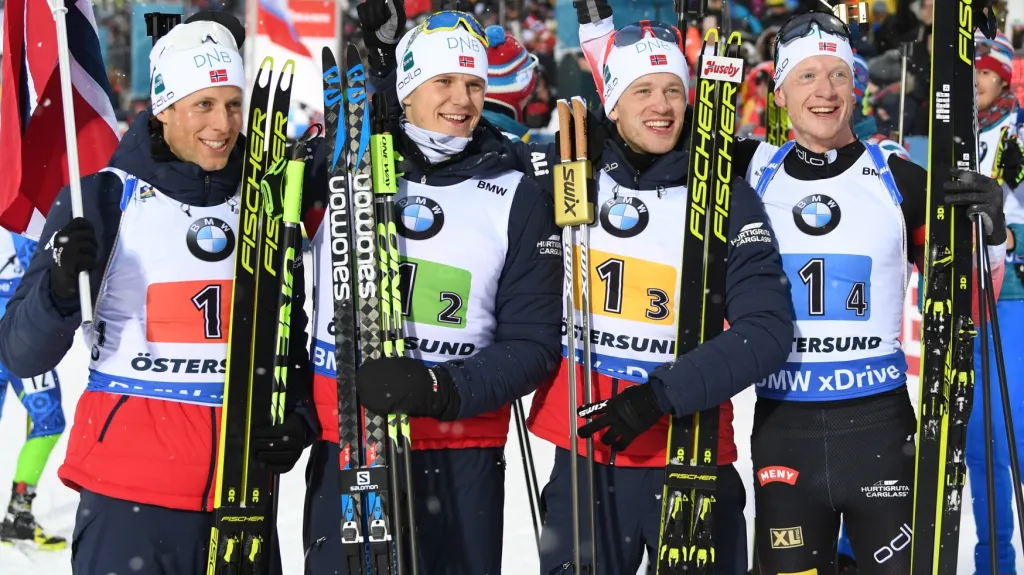 Norští biatlonisté