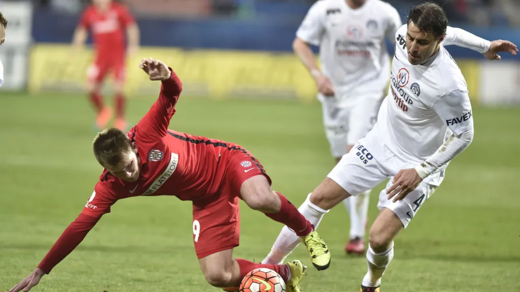 Utkání Slovácko - Brno