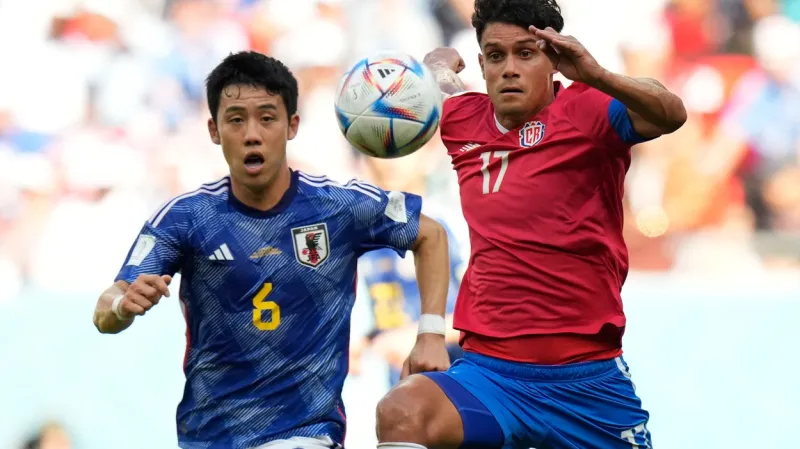 Utkání Japonsko - Kostarika