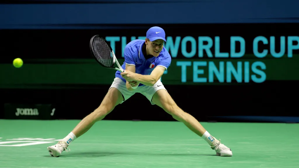 Jannik Sinner ve finále Davis Cupu