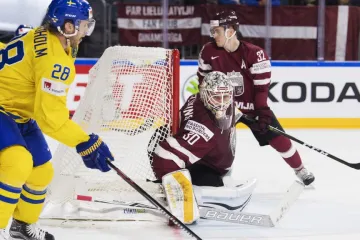 Utkání Švédsko - Lotyšsko