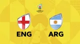 Záznam utkání Anglie - Argentina