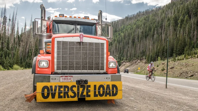 Svaťa Božák na závodě Race Across America