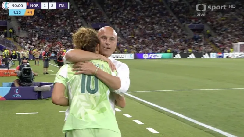 Sestřih utkání Norsko – Itálie