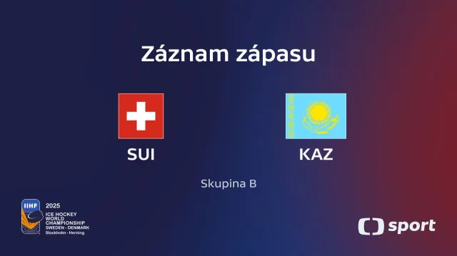 Záznam utkání Švýcarsko – Kazachstán