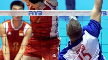Volejbalisté zdolali Čínu
