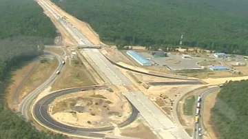 Rozestavěná dálnice Lodž - Varšava