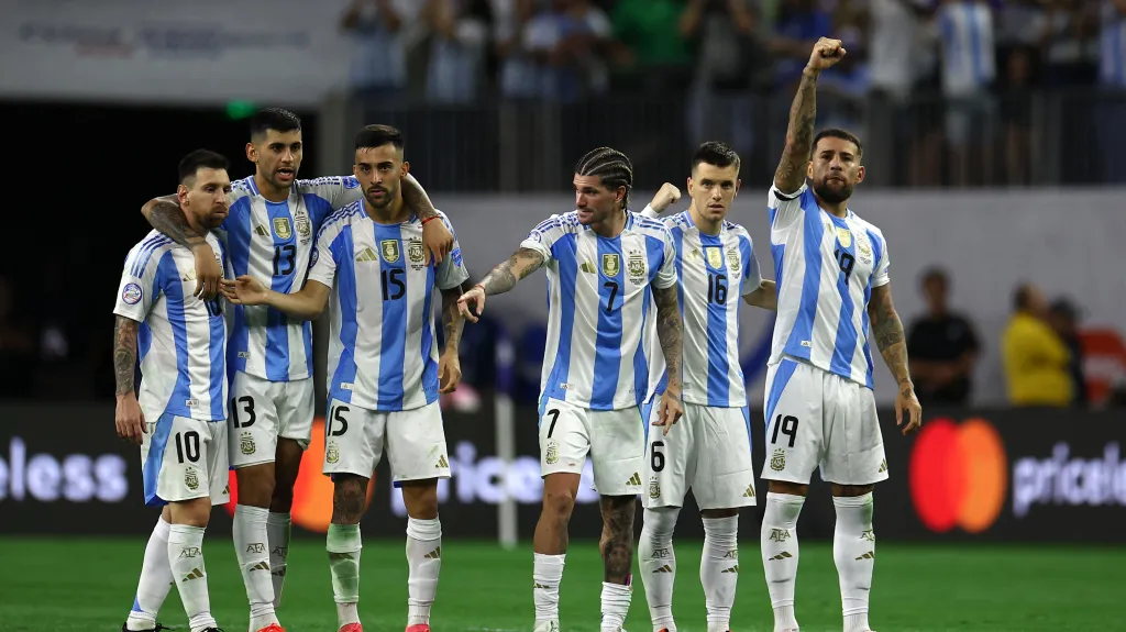 Fotbalisté Argentiny
