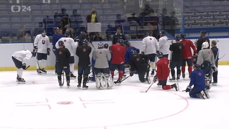 Slovensko poprvé v Ostravě trénovalo