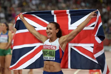 Jessica Ennisová-Hillová - vítězka sedmiboje v Pekingu