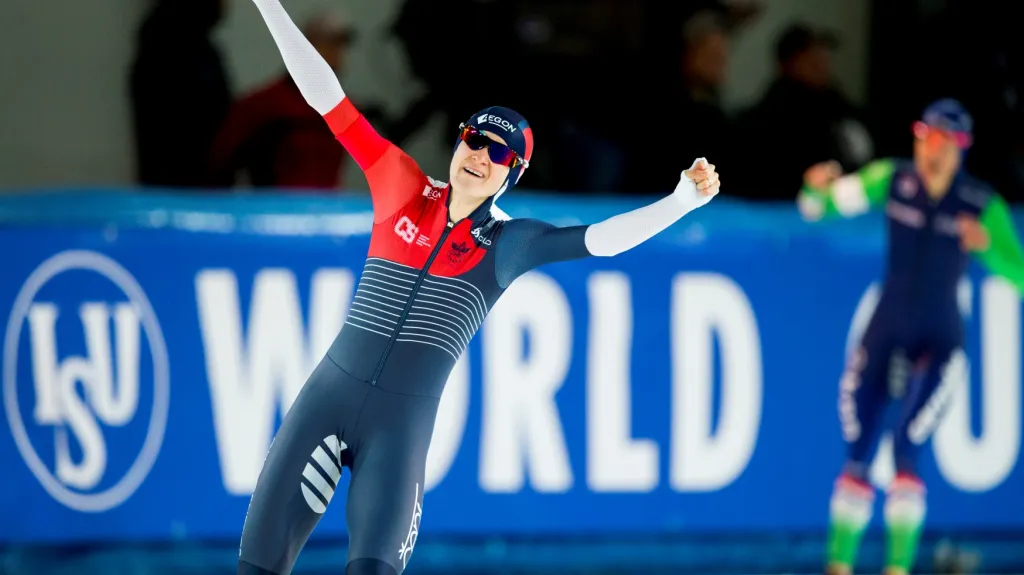 Slavící Martina Sáblíková