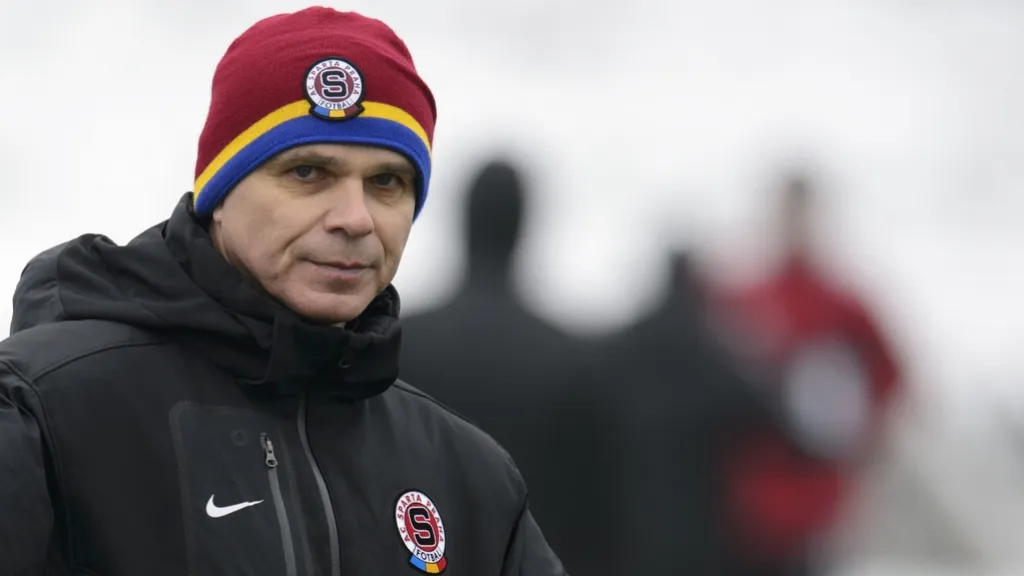 Trenér Sparty Vítězslav Lavička