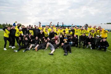 Radost zlínských fotbalistů