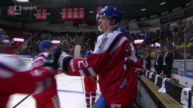 Gól v utkání Česko – Švédsko: Sklenička – 1:3 (51. min.)